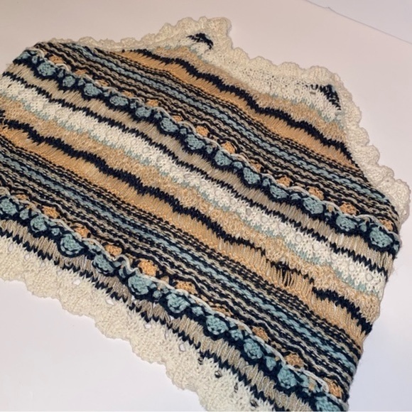 Crochet Tank Top, Size Small, Bohemian - Picture 3 of 6